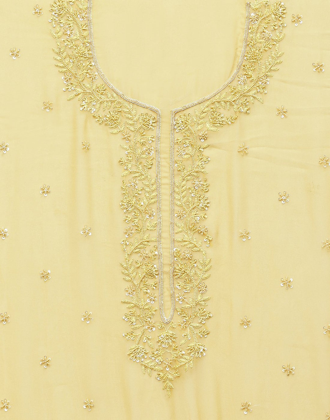 Embroidered Art Georgette Suit Piece