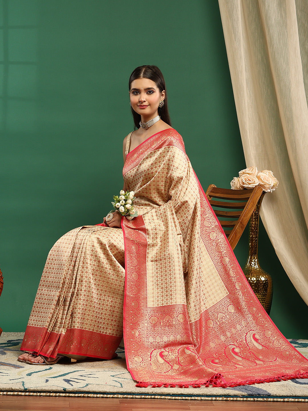 Woven Design Art Silk Saree