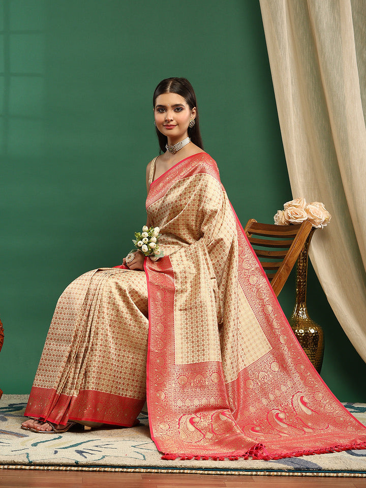 Woven Design Art Silk Saree