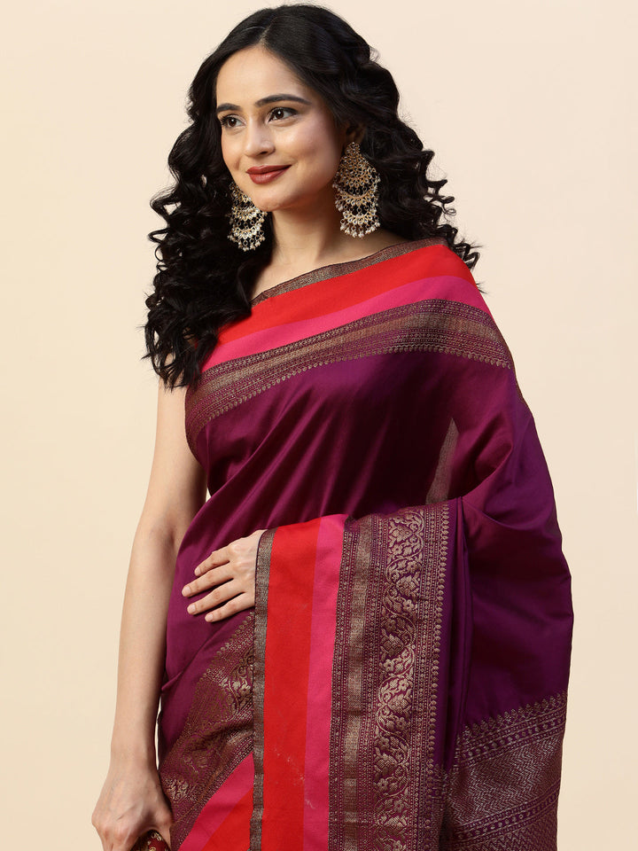 Zari Border Woven Cotton Saree