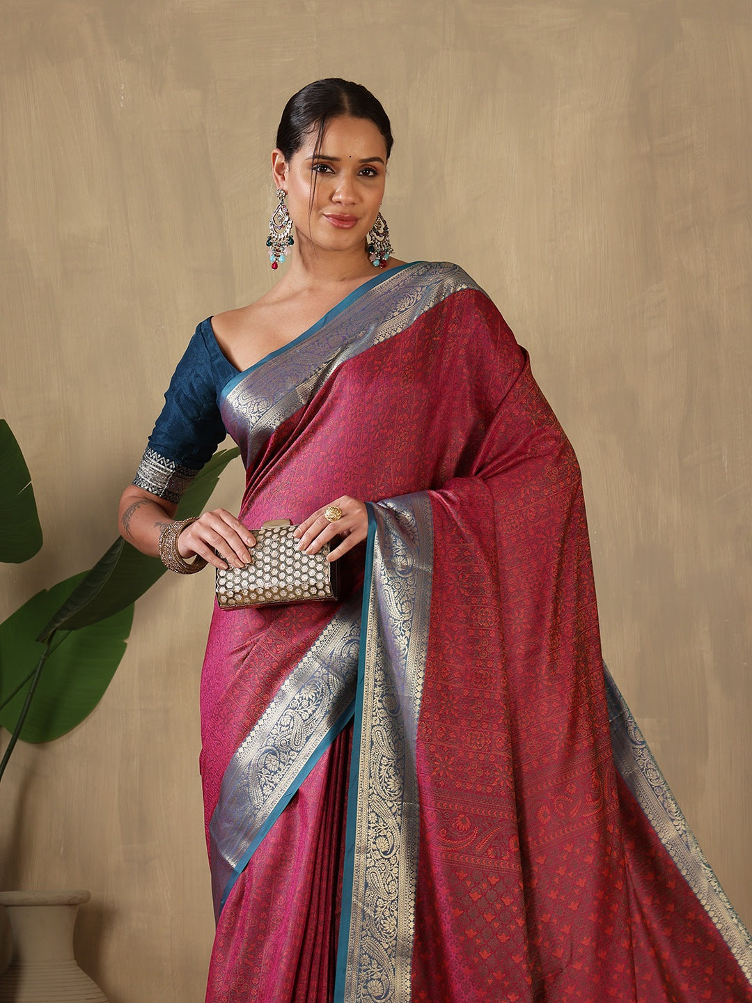 Woven Design Art Silk Saree