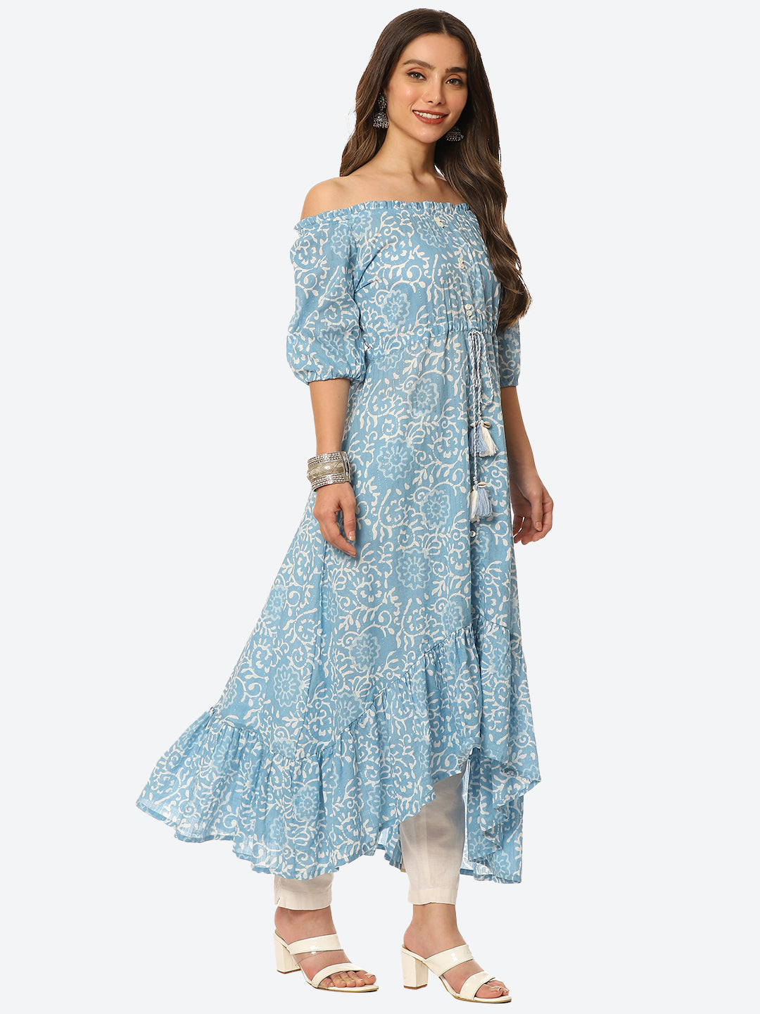 Printed Cotton Kurta