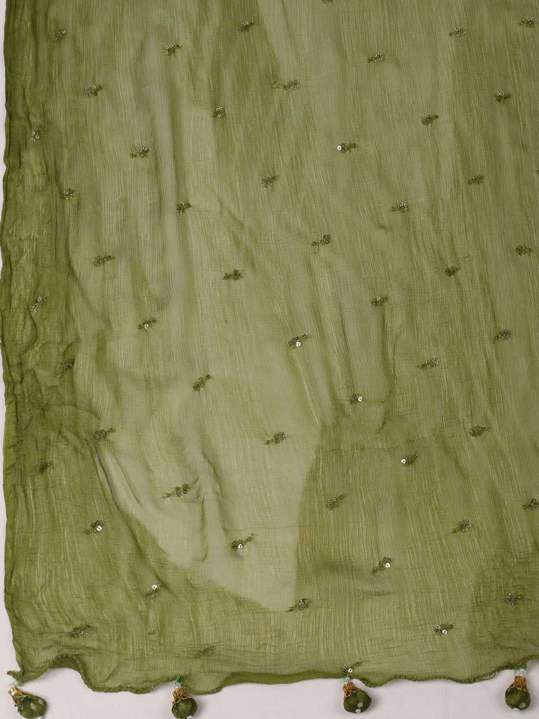 Embroidery Work Chanderi Kurta With Pant