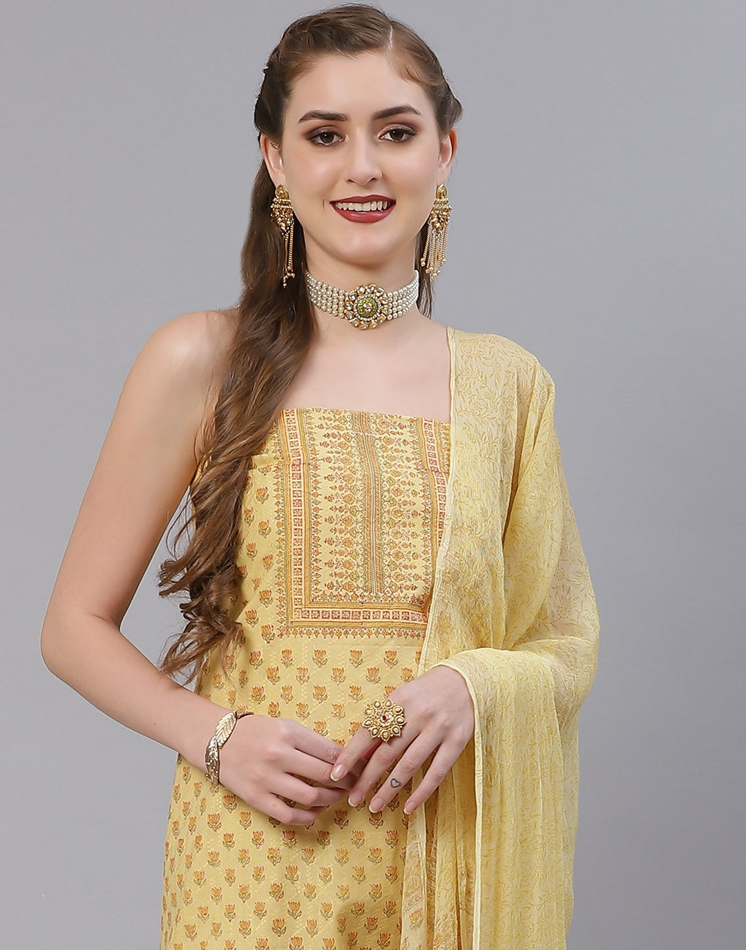 Cotton Printed Suit Piece