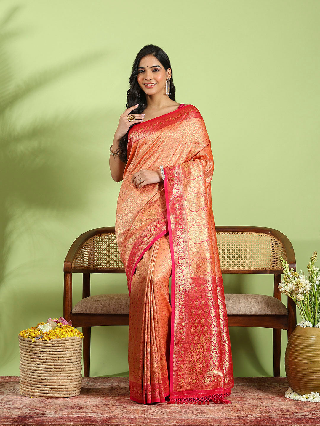 Woven Design Art Silk Saree