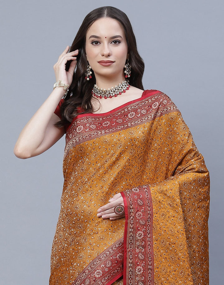 Woven Banarasi Tanchoi Saree