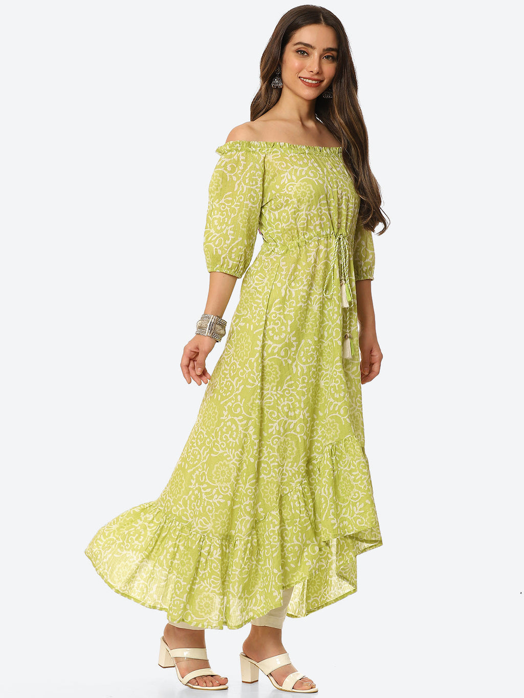 Printed Cotton Kurta