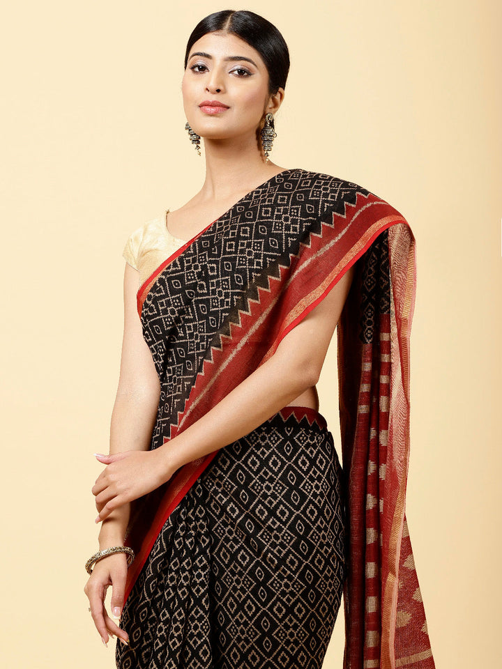 Printed Cotton Saree