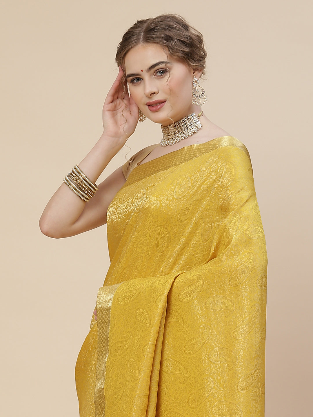 SAREES-PLAIN