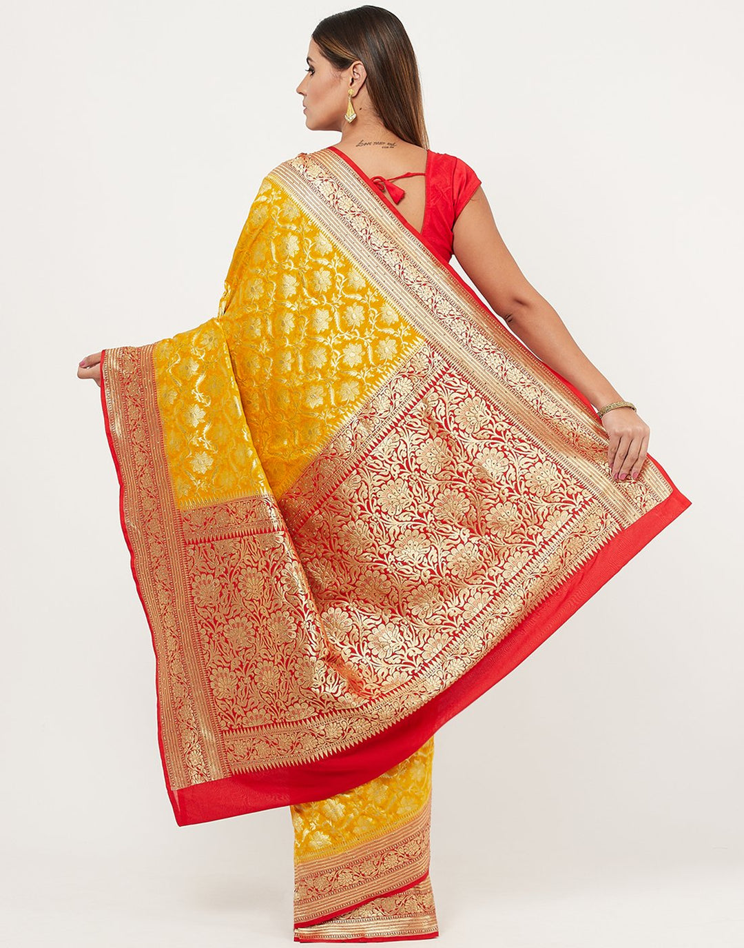 MBZ Meena Bazaar-Banarasi Woven Saree