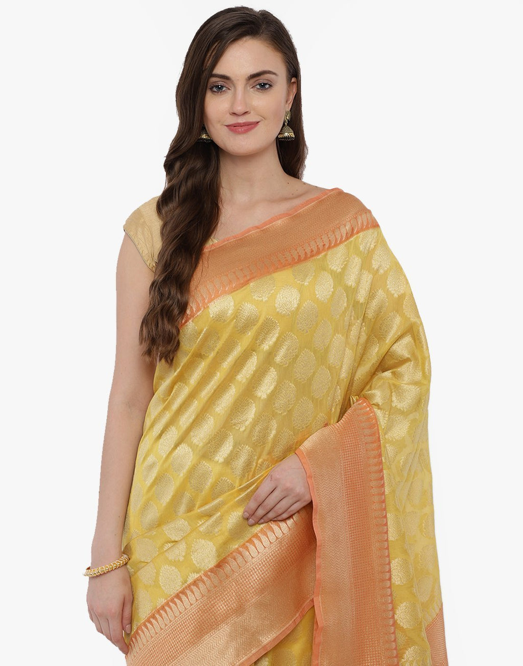 MBZ Meena Bazaar-Cotton Woven Saree