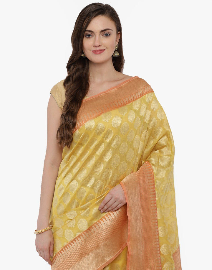 MBZ Meena Bazaar-Cotton Woven Saree