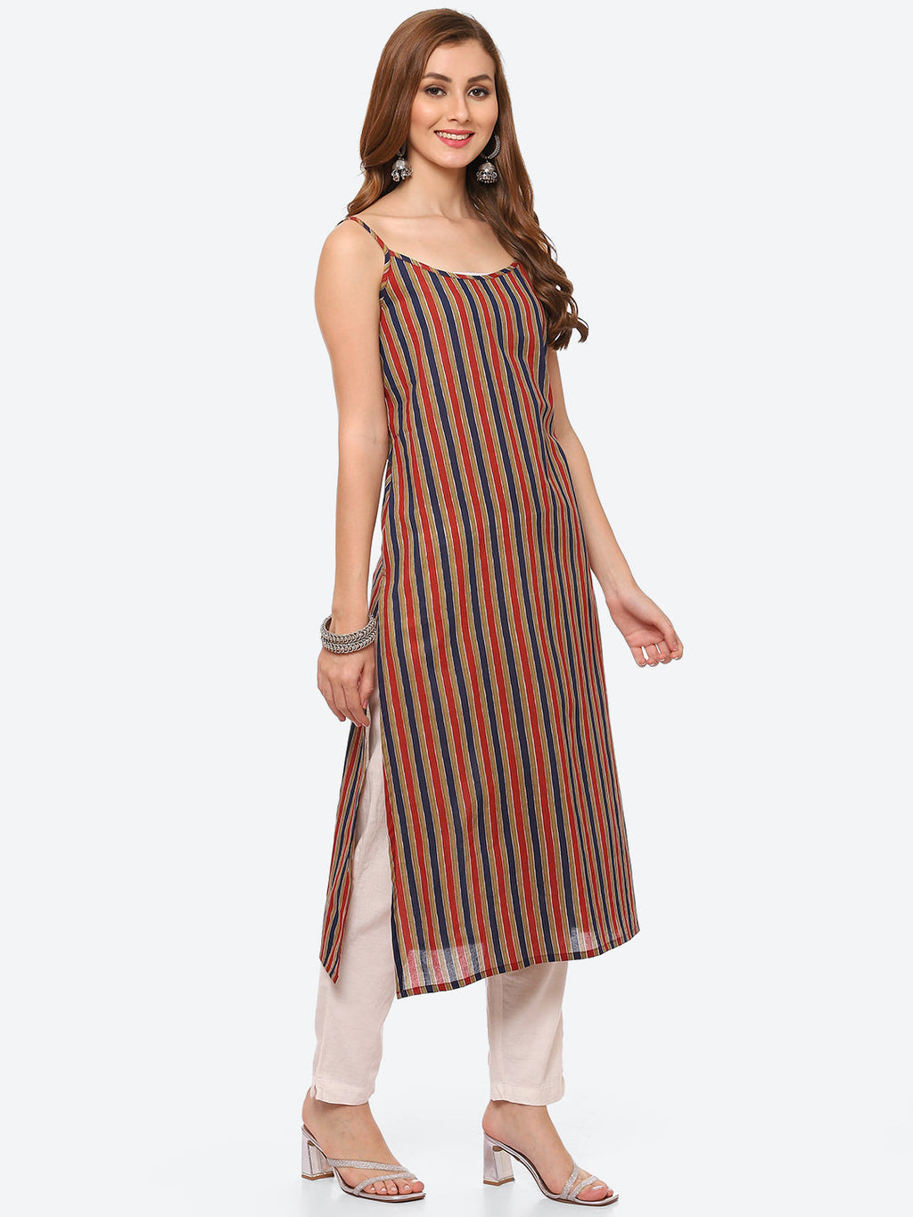 Printed Cotton Double Layered Kurta