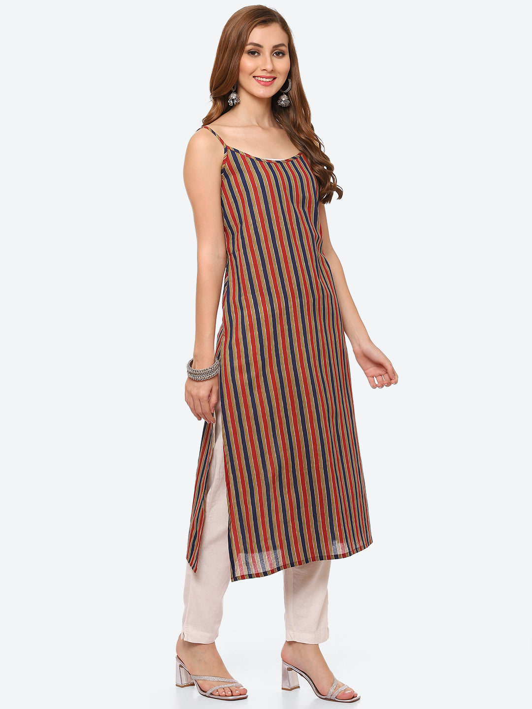 Printed Cotton Double Layered Kurta