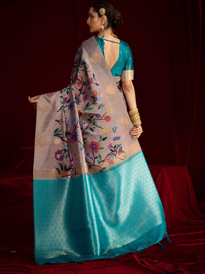 Woven Printed Art Silk Saree