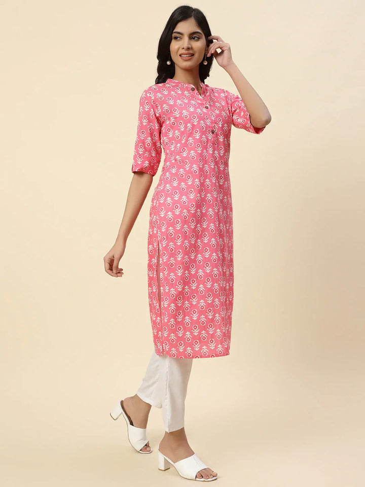 Printed Cotton Kurta