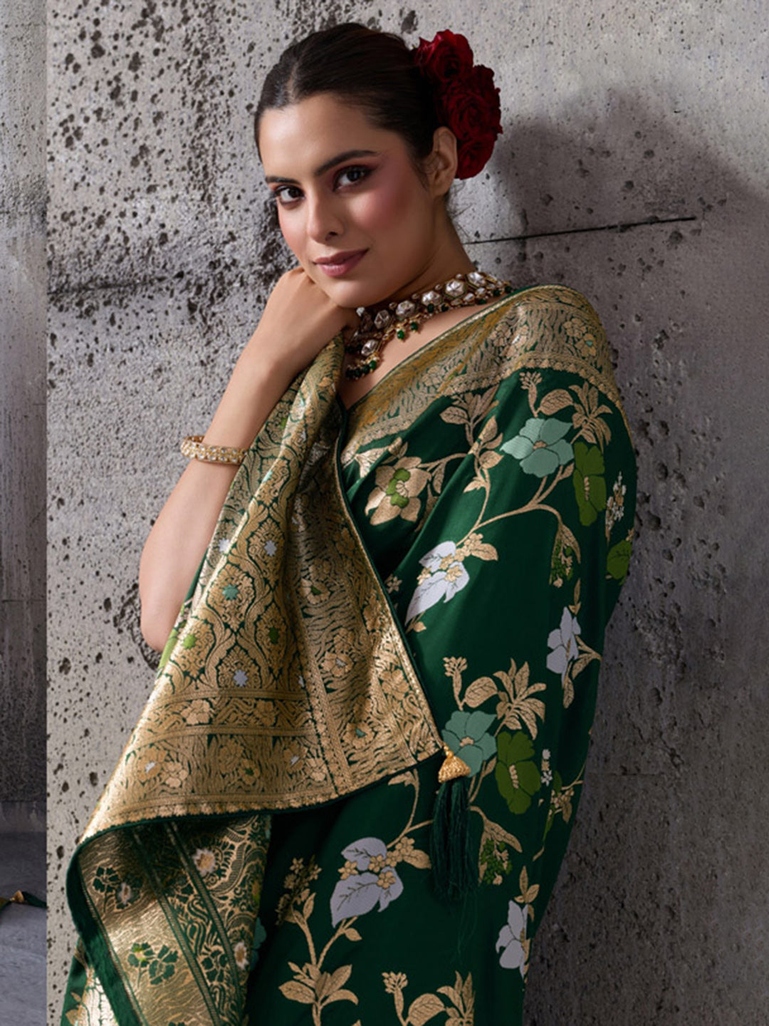 Woven Design Banarasi Silk Saree