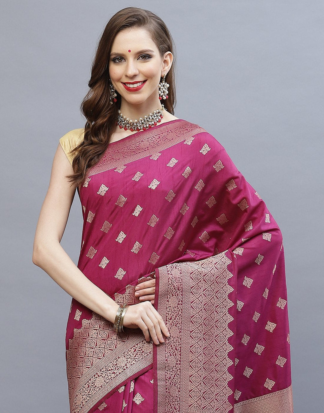 WOVEN ART HANDLOOM SAREE