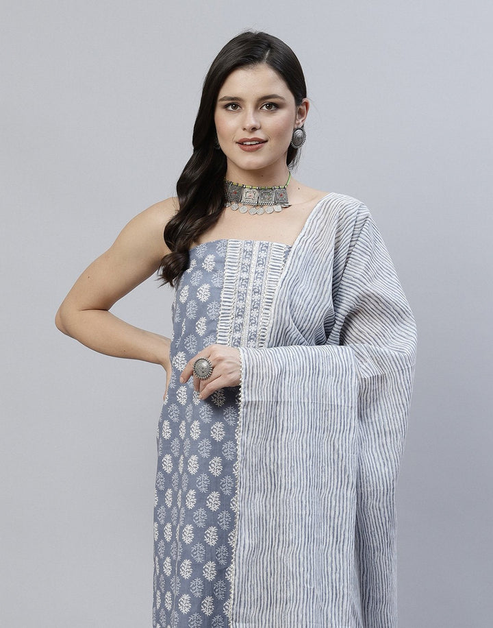 Printed Cotton Suit Piece