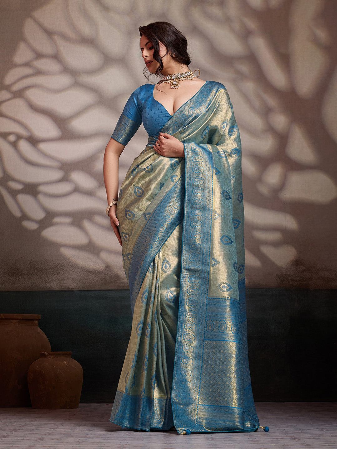 Woven Design Art Silk Saree