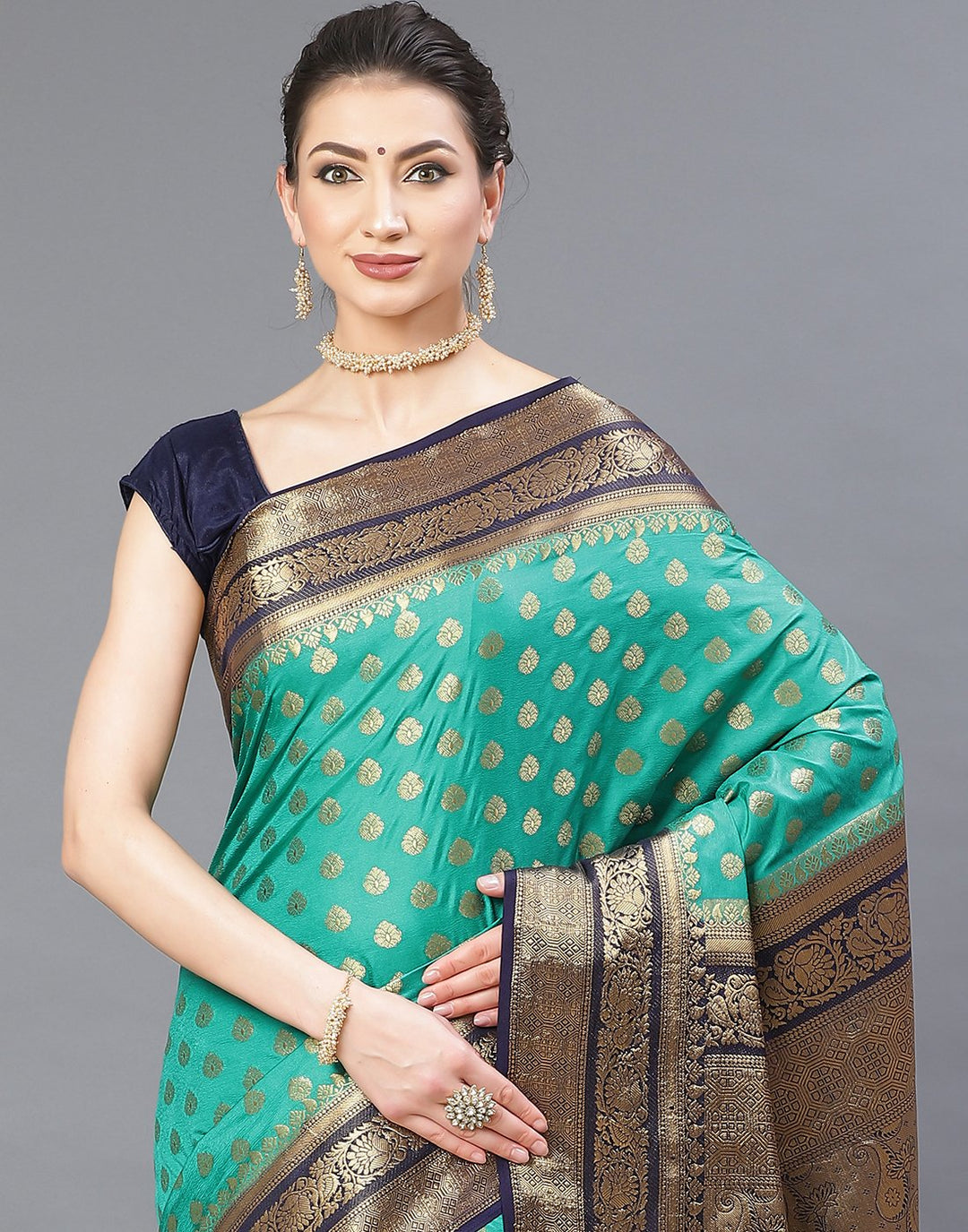 MBZ Meena Bazaar-Art Handloom Saree