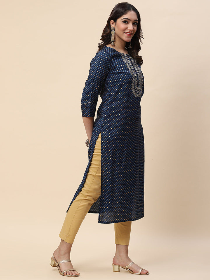 Printed Cotton Kurta