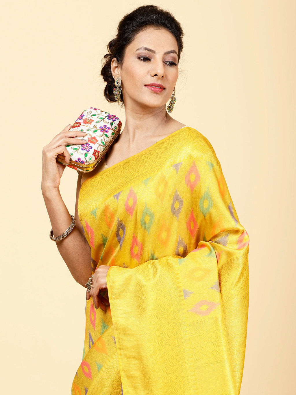 Brocade Handloom Woven Saree