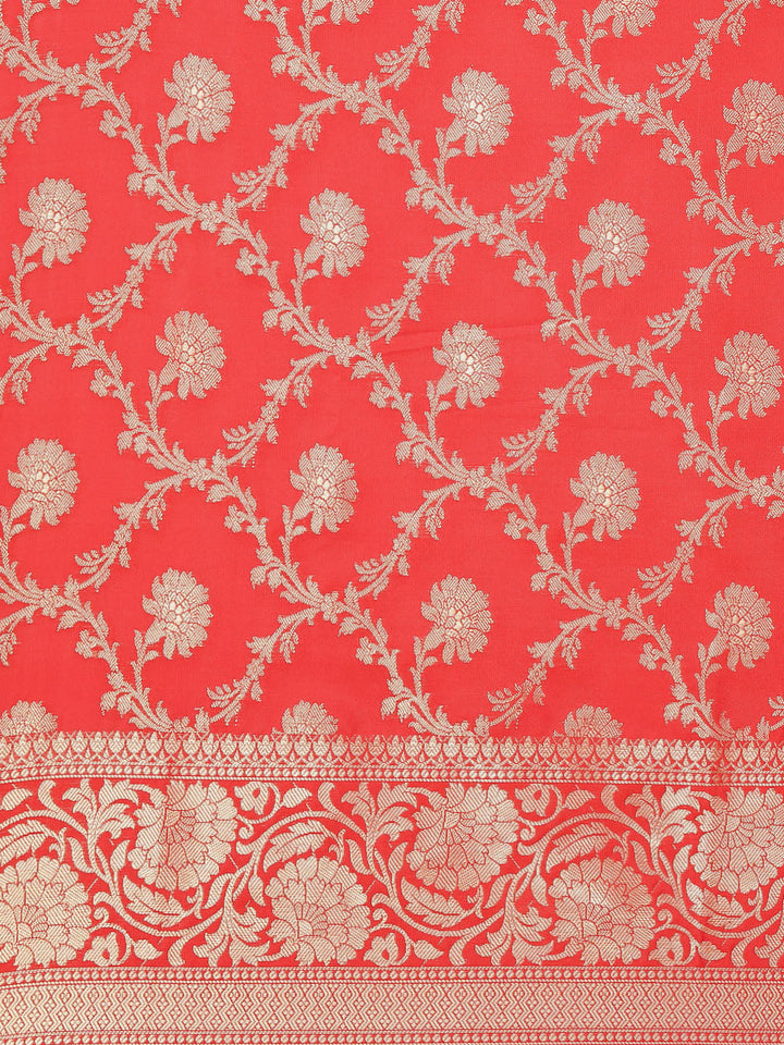 Cotton Saree with Zari Jaal