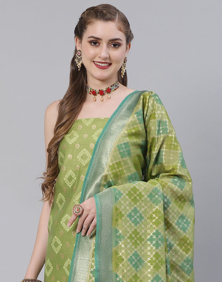 PURE BANARSI SUIT SET