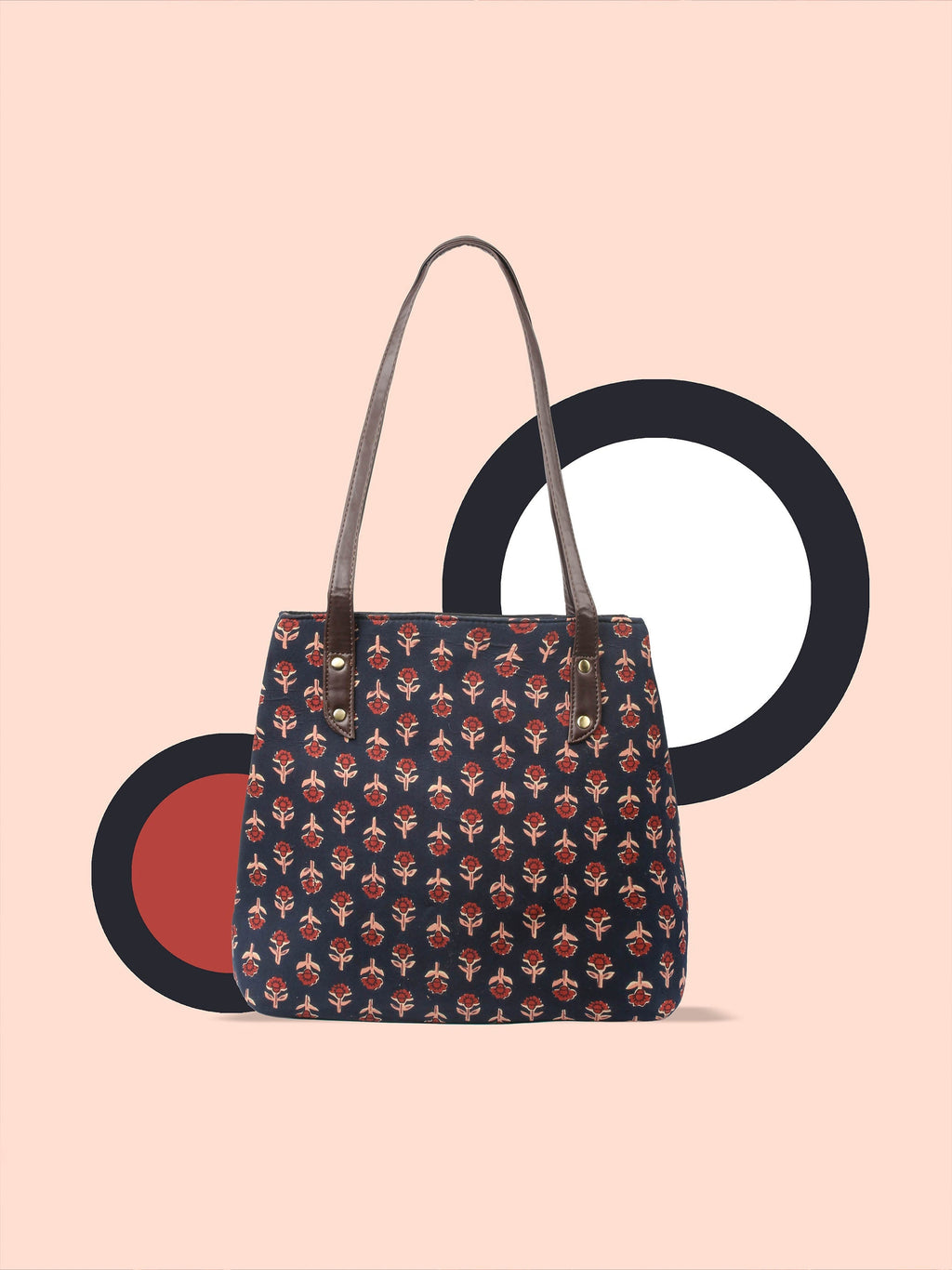 Printed Cotton Handbag