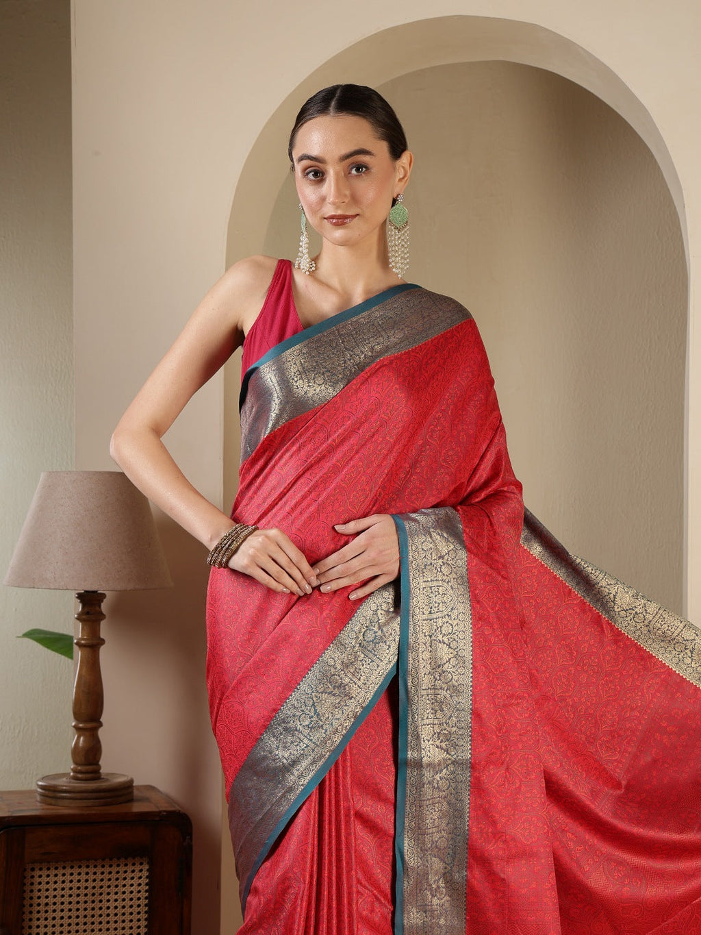 Woven Design Art Silk Saree