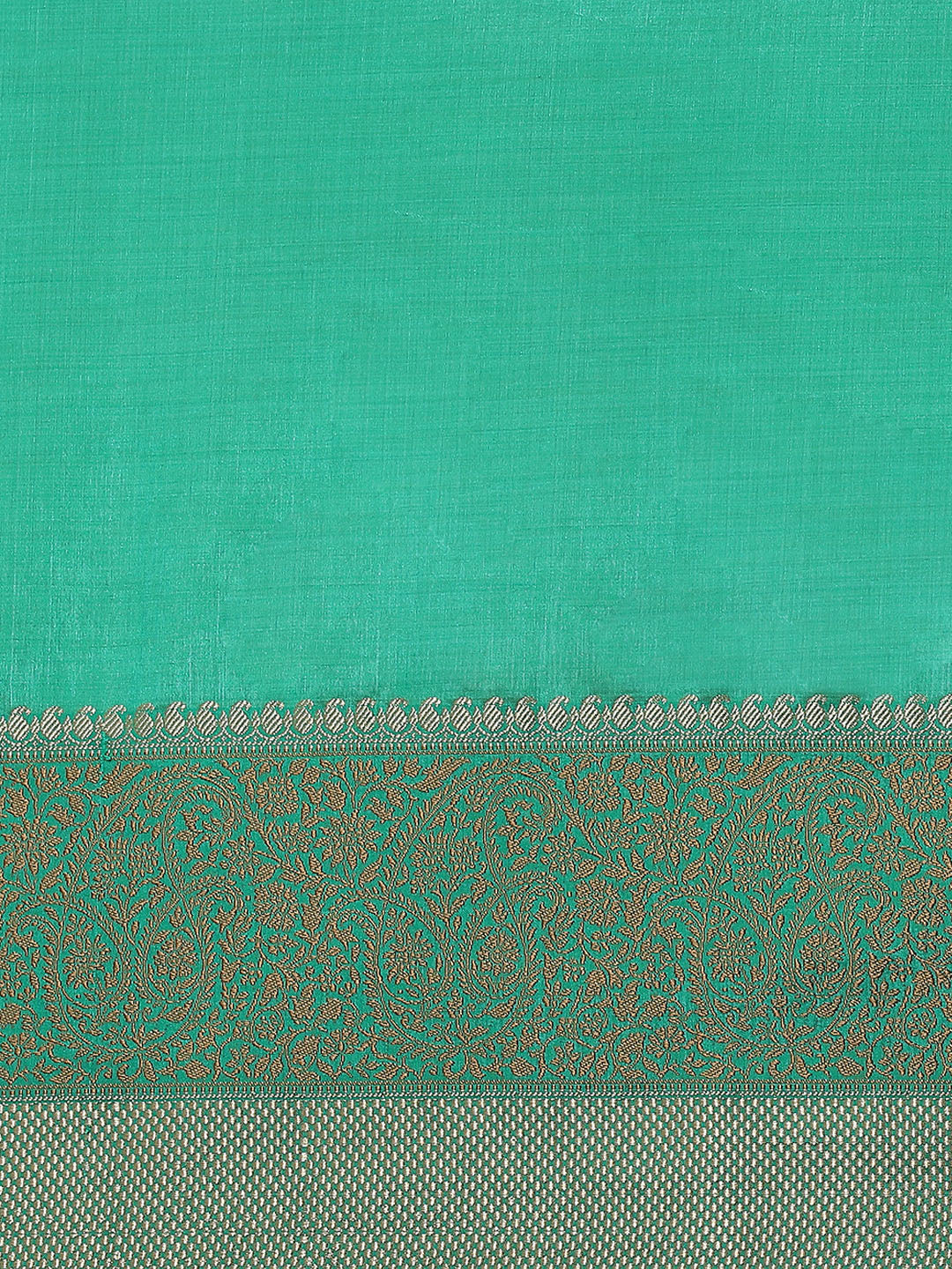 Plain Zari Border Art Handloom Woven Saree