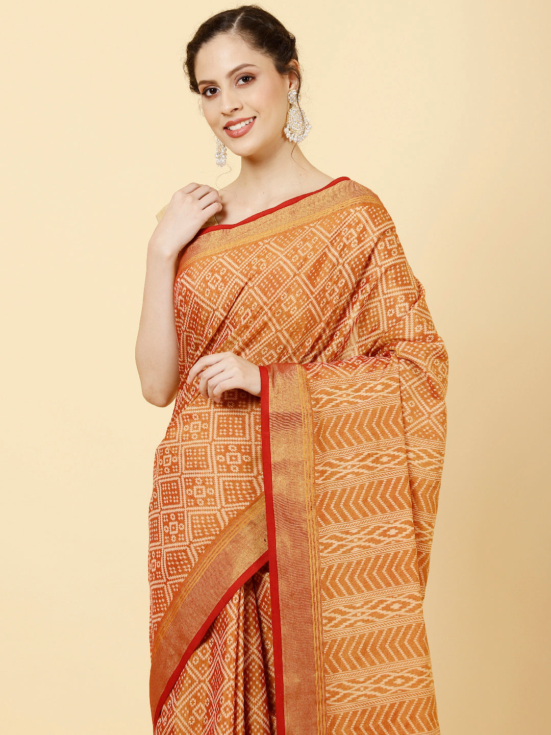Printed Cotton Saree