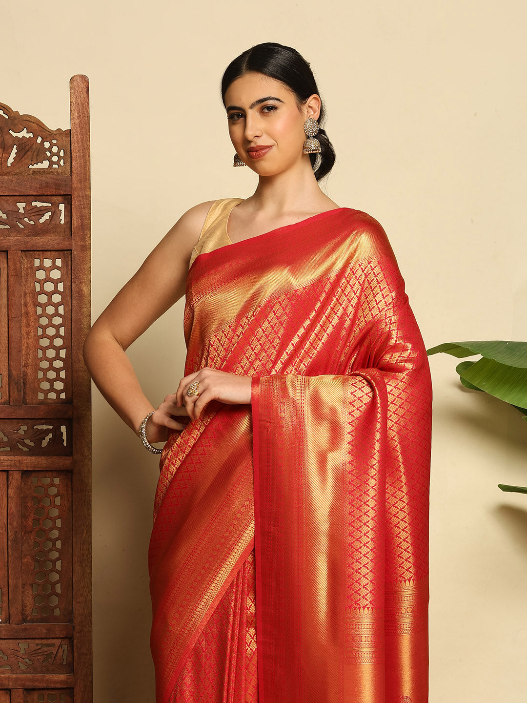 Woven Design Art Silk Saree