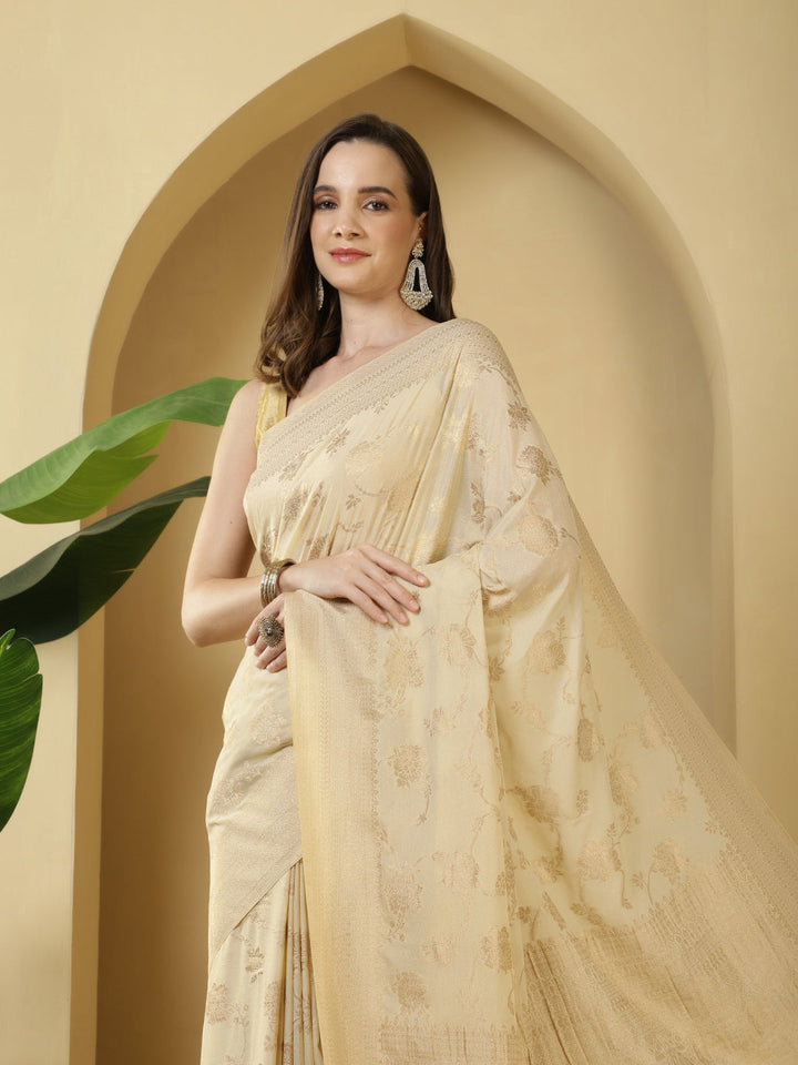 Zari Jaal Georgette Saree