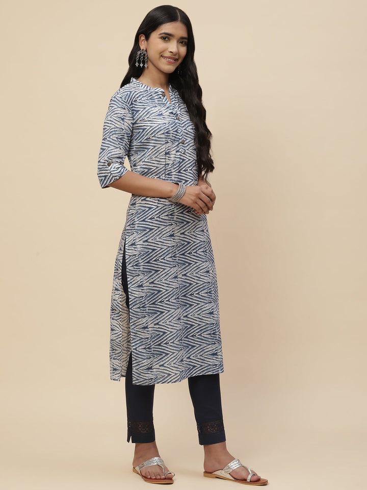 Printed Cotton Kurta