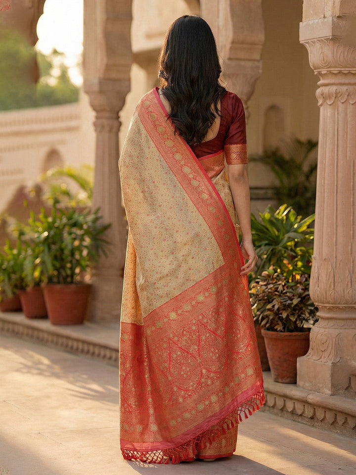 Woven Design Art Silk Saree