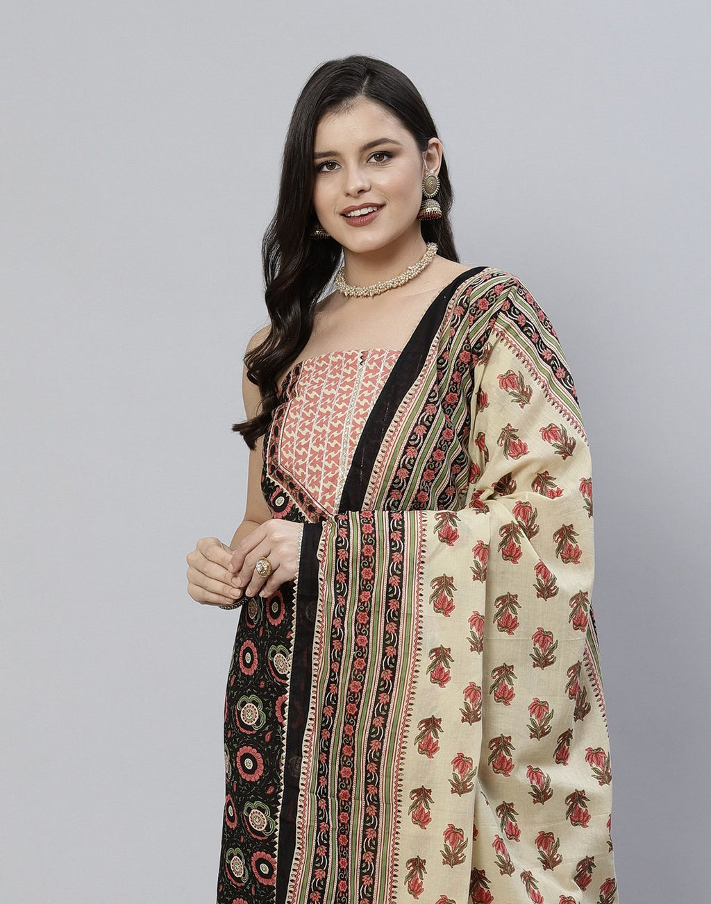 Printed Cotton Suit Piece