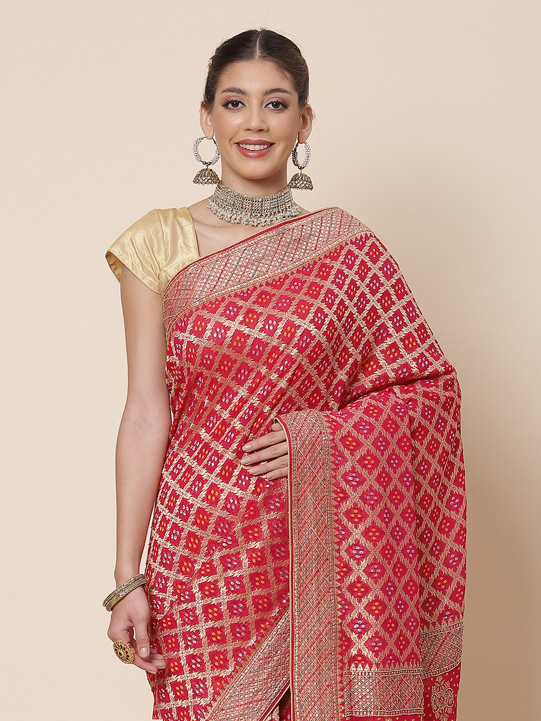Gharchola Banarsi Handloom Saree
