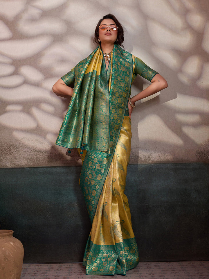 Woven Design Art Silk Saree