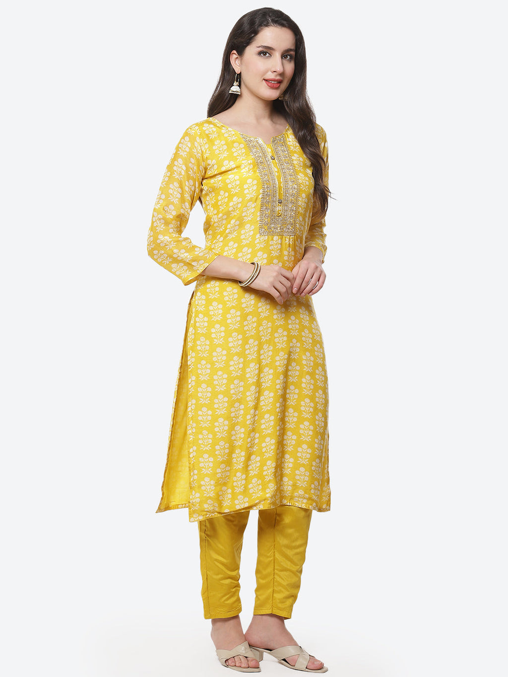 Printed Cotton Muslin Stitched Salwar Kameez With Dupatta