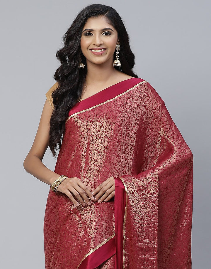 Zari Jaal Georgette Saree