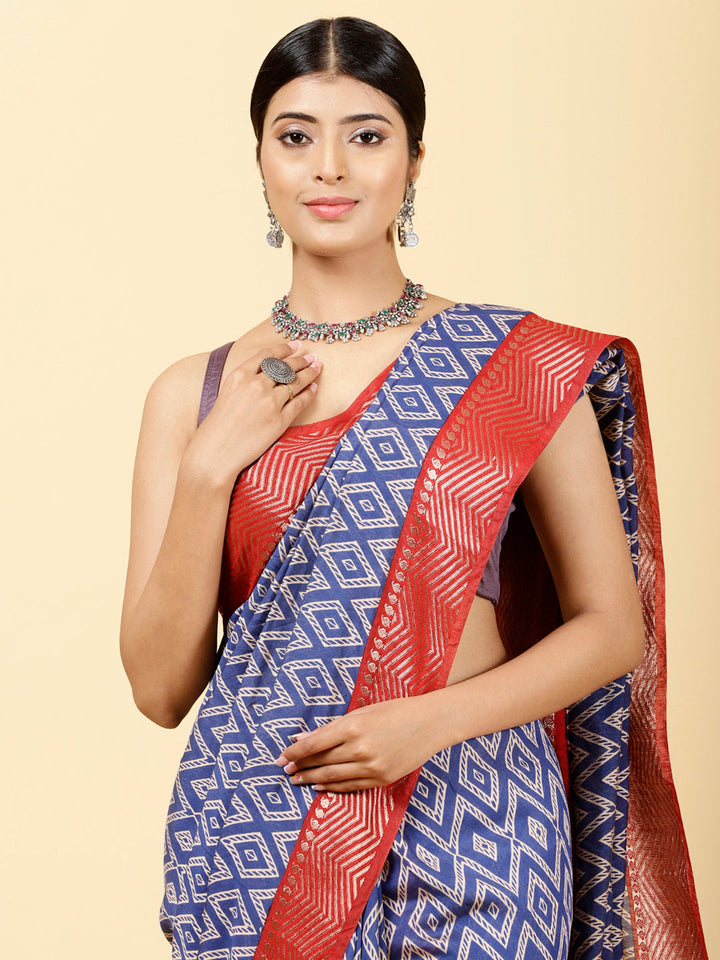 Printed Cotton Saree