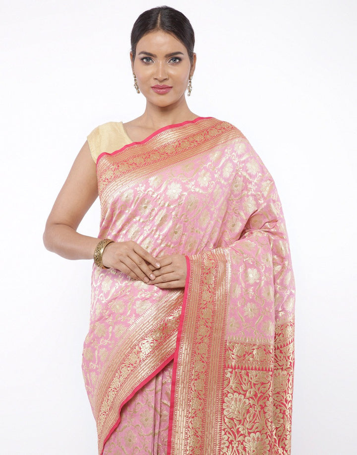 MBZ Meena Bazaar-Banarasi Woven Saree