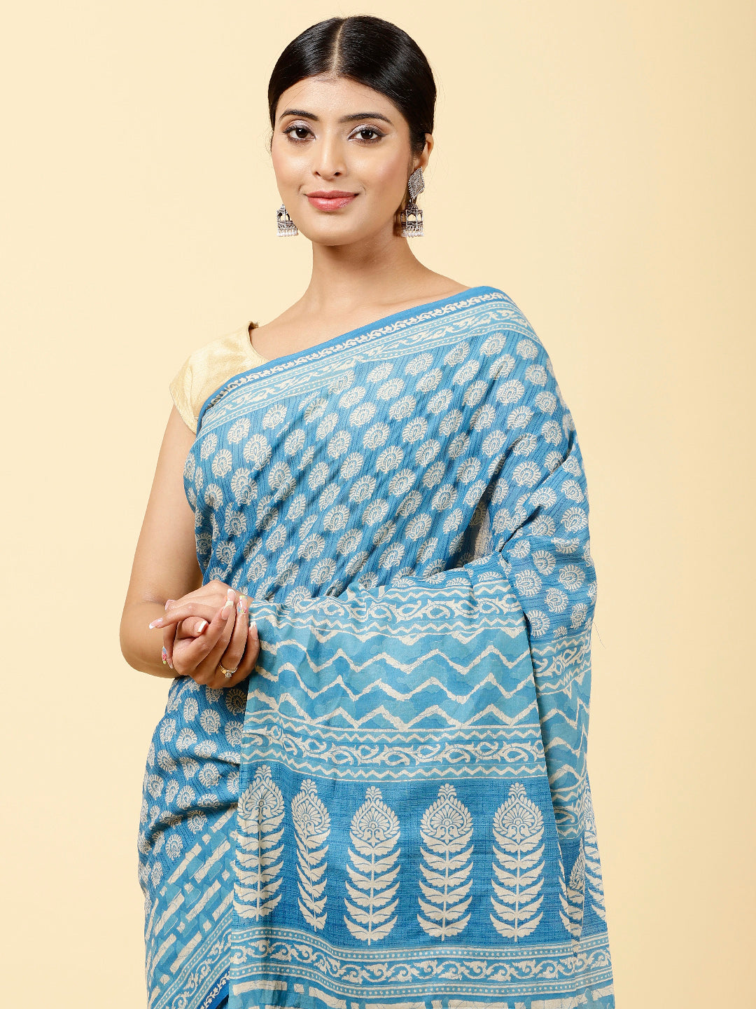 Printed Cotton Saree
