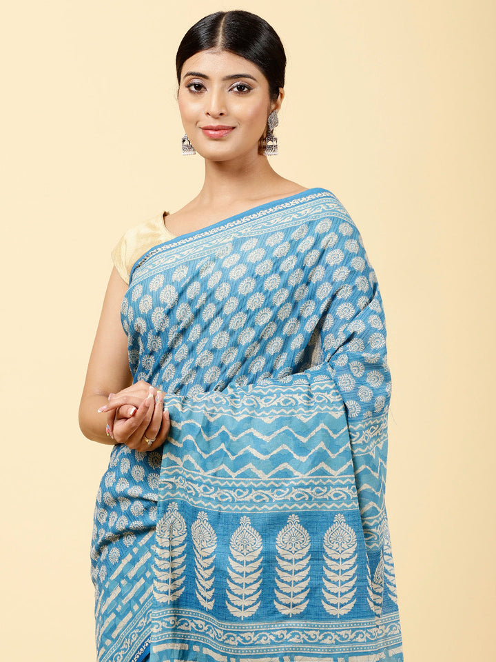 Printed Cotton Saree