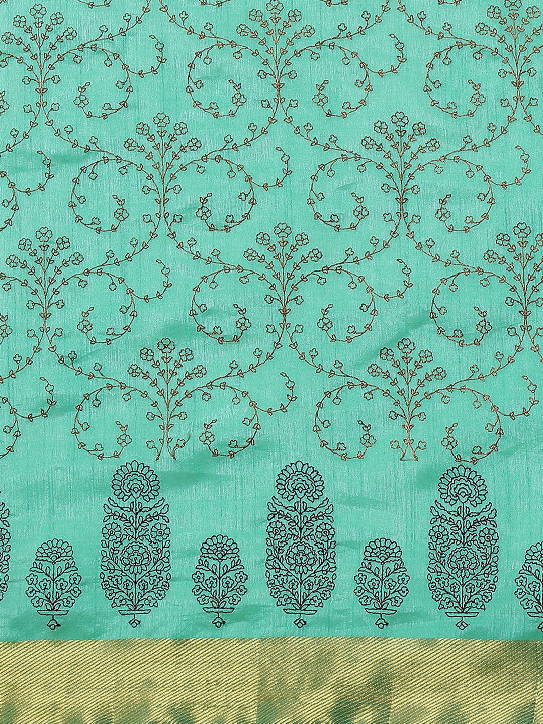 Zari Jaal Art Handloom Woven Saree