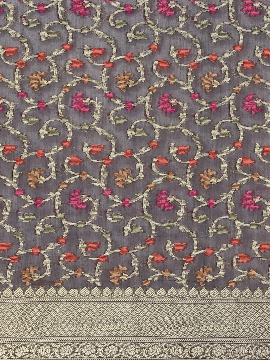 Cotton Saree with Zari Jaal