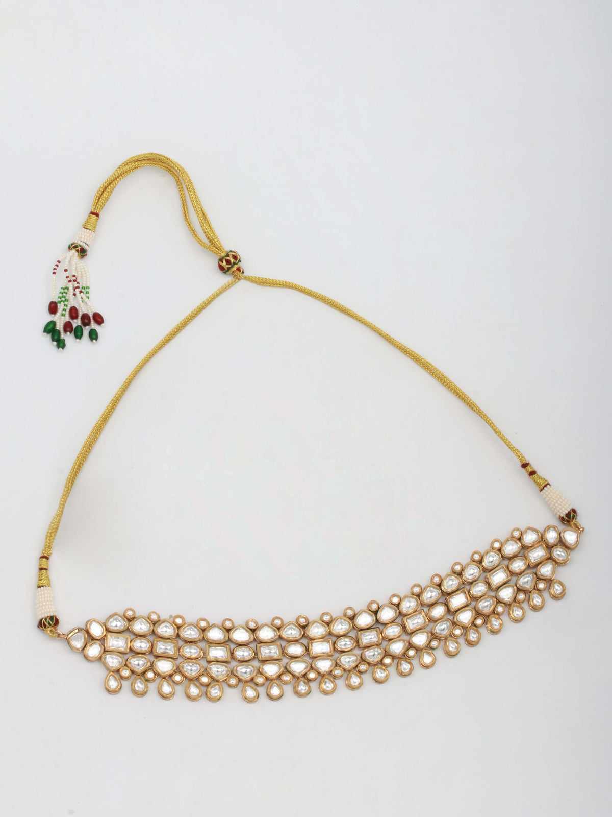 Kundan Necklace Set With Earrings