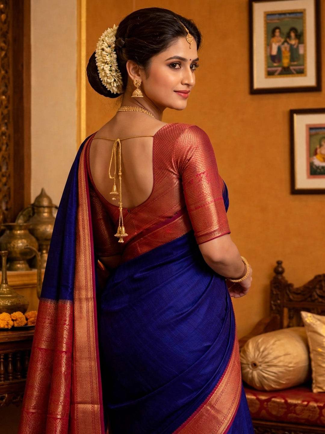 Woven Design Art Silk Saree